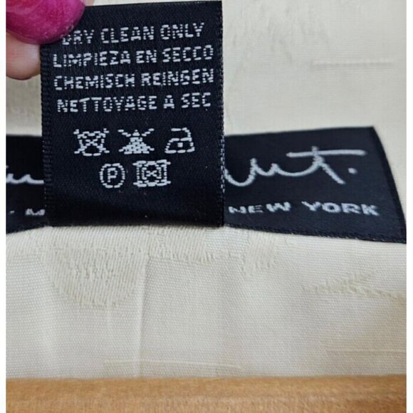 New Guy Buffet Silk Hawaiian Shirt Mens XXL Solid Tropical Ecru  Button Front - Picture 5 of 6